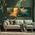 Tablou decorativ, FAH104-150, MDF, Lemn masiv, Multicolor