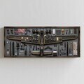 Tablou decorativ, FAH122-150, MDF, Lemn masiv, Multicolor