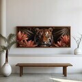 Tablou decorativ, FAH129-150, MDF, Lemn masiv, Multicolor