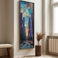 Tablou decorativ, FAH133-150, MDF, Lemn masiv, Multicolor