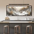 Tablou decorativ, FAH139-150, MDF, Lemn masiv, Multicolor