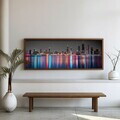 Tablou decorativ, FAH142-120, MDF, Lemn masiv, Multicolor