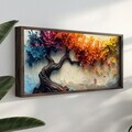Tablou decorativ, FAH153-150, MDF, Lemn masiv, Multicolor