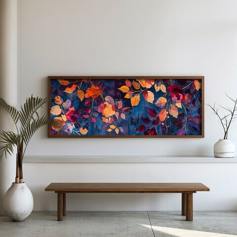 Tablou decorativ, FAH154-120, MDF, Lemn masiv, Multicolor