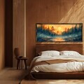 Tablou decorativ, FAH156-150, MDF, Lemn masiv, Multicolor