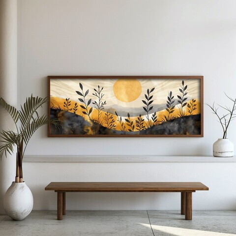 Tablou decorativ, FAH161-150, MDF, Lemn masiv, Multicolor