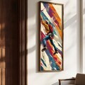 Tablou decorativ, FAH163-150, MDF, Lemn masiv, Multicolor