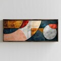 Tablou decorativ, FAH165-120, MDF, Lemn masiv, Multicolor