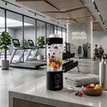 Blender portabil Berlinger Haus, Black Rose, 400 ml, 110W, 9x27.2 cm, inox/plastic, negru/transparent