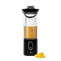 Blender portabil Berlinger Haus, Black Rose, 400 ml, 110W, 9x27.2 cm, inox/plastic, negru/transparent