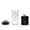 Blender portabil Berlinger Haus, Black Rose, 400 ml, 110W, 9x27.2 cm, inox/plastic, negru/transparent