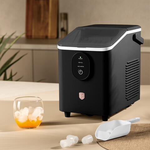 Masina pentru cuburi de gheata Berlinger Haus, Black Rose, 800 ml, 120W, plastic, negru