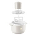Aparat de facut inghetata Berlinger Haus, Sahara, 12W, 22.7x18.6x21.2 cm, aluminiu/plastic, crem