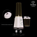 Blender pentru smoothie Fashion TV, Black Rose, 320W, 300 ml/ 600 ml, inox/plastic, negru/transparent