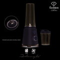 Blender pentru smoothie Fashion TV, Sahara, 320W, 300 ml/ 600 ml, inox/plastic, crem/transparent