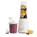 Blender pentru smoothie Fashion TV, Sahara, 320W, 300 ml/ 600 ml, inox/plastic, crem/transparent