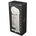 Aparat sifon Fashion TV, Sahara, 23x12x45 cm, 0.5L / 1L, inox/polipropilena, crem