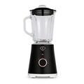 Blender de masa Fashion TV, Black Rose, 1.5L, 1000W, plastic/sticla, negru/transparent