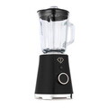 Blender de masa Fashion TV, Black Rose, 1.5L, 1000W, plastic/sticla, negru/transparent