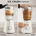 Blender de masa Fashion TV, Sahara, 1.5L, 1000W, plastic/sticla, crem/transparent