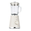 Blender de masa Fashion TV, Sahara, 1.5L, 1000W, plastic/sticla, crem/transparent