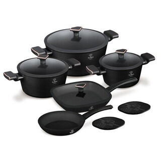 Negru, Set de gatit