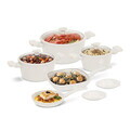 Set pentru gatit Fashion TV, Sahara, 11 piese, aluminiu forjat, crem