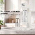 Aparat sifon Berlinger Haus, Sahara, 22x13x43 cm, 0.5L / 1L, inox/polipropilena, crem
