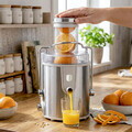 Storcator de fructe Berlinger Haus, Sahara, 500W, 600 ml/1300 ml, inox, crem/argintiu