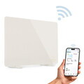 Panou electric de incalzire Fashion TV, Sahara, 64.5x6.6x43 cm, 1400W, sticla securizata, crem