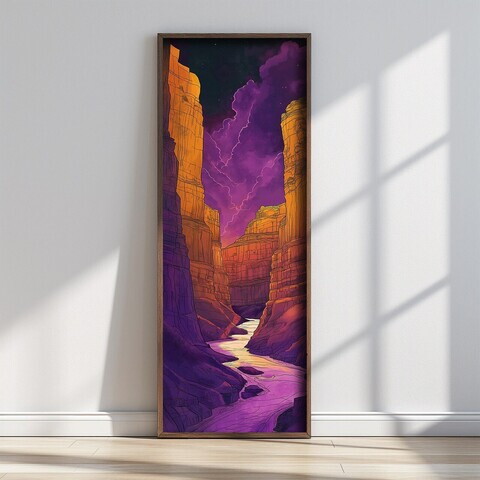 Tablou decorativ, FAH170-120, MDF, Lemn masiv, Multicolor