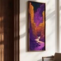 Tablou decorativ, FAH170-150, MDF, Lemn masiv, Multicolor