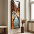 Tablou decorativ, FAH177-120, MDF, Lemn masiv, Multicolor