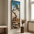 Tablou decorativ, FAH186-120, MDF, Lemn masiv, Multicolor