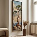 Tablou decorativ, FAH187-120, MDF, Lemn masiv, Multicolor