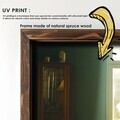 Tablou decorativ, FAH189-150, MDF, Lemn masiv, Multicolor
