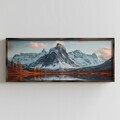 Tablou decorativ, FAH195-120, MDF, Lemn masiv, Multicolor
