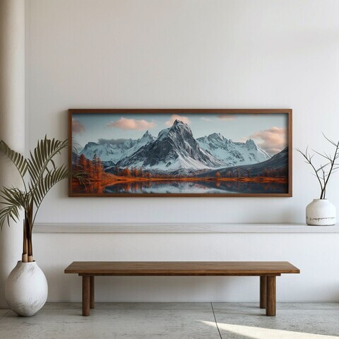 Tablou decorativ, FAH195-150, MDF, Lemn masiv, Multicolor