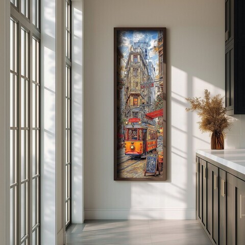 Tablou decorativ, LAC002-150, MDF, Lemn masiv, Multicolor