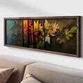Tablou decorativ, LAC006-150, MDF, Lemn masiv, Multicolor