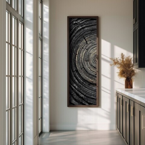 Tablou decorativ, LAC012-120, MDF, Lemn masiv, Multicolor