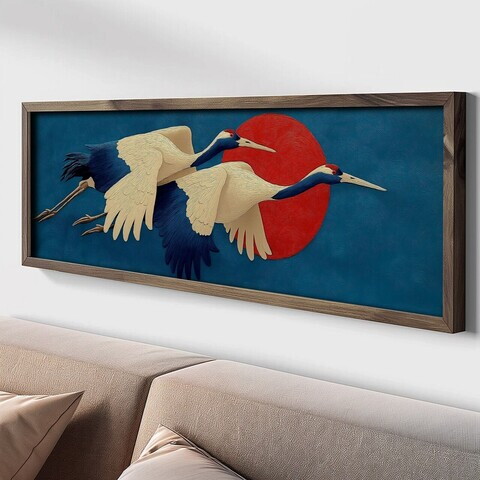 Tablou decorativ, LAC016-150, MDF, Lemn masiv, Multicolor