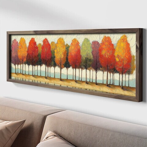 Tablou decorativ, LAC017-120, MDF, Lemn masiv, Multicolor