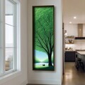 Tablou decorativ, LAC023-120, MDF, Lemn masiv, Multicolor