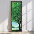 Tablou decorativ, LAC023-120, MDF, Lemn masiv, Multicolor