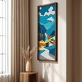 Tablou decorativ, LAC025-150, MDF, Lemn masiv, Multicolor