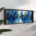 Tablou decorativ, LAC028-150, MDF, Lemn masiv, Multicolor