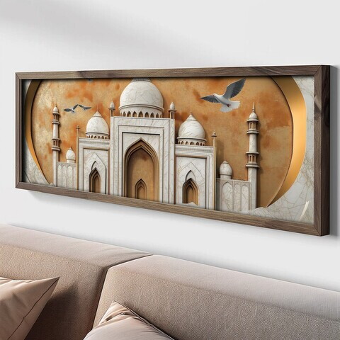Tablou decorativ, LAC029-120, MDF, Lemn masiv, Multicolor