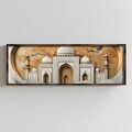 Tablou decorativ, LAC029-150, MDF, Lemn masiv, Multicolor