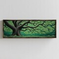 Tablou decorativ, LAC033-150, MDF, Lemn masiv, Multicolor